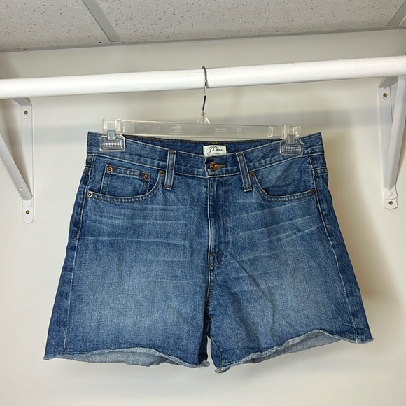J. Crew Pants - J. Crew Full Coverage 4in Inseam Jean Shorts- 6